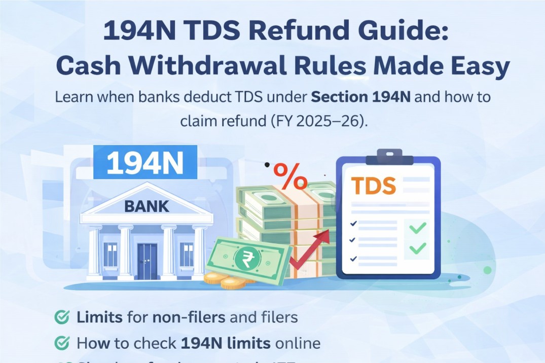 194N TDS Refund Guide: Cash Withdrawal Rules Made Easy 194n